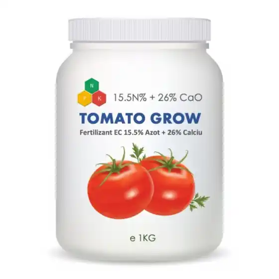 Ingrasamant special pentru tomate, Tomato Grow, 15.5% Azot si 26% CaO , 1 Kg, SemPlus Premium