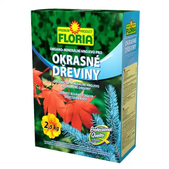 Ingrasamant organo - mineral pentru arbusti decorativi FLORIA, 2,5 kg Cumpărături sigure