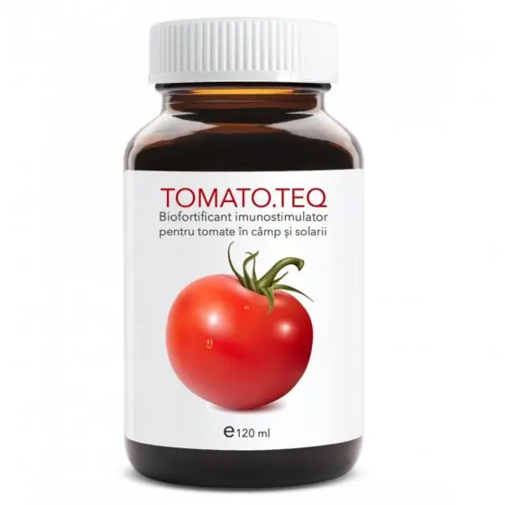 Preț promoțional Biofortificant imunostimulator pentru tomate in camp si solarii, TOMATO.TEQ, 120 ml