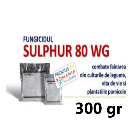 Popular Fungicid Sulphur 80 WG, 300 gr