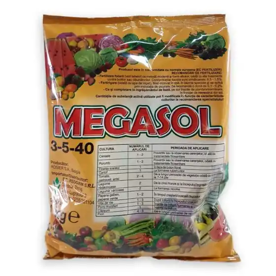 Ingrasamant Megasol 03-05-40+TE, 100 gr Cel mai vândut