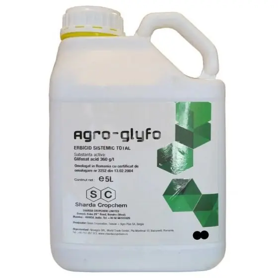 Livrare rapidă Erbicid Total Agro Glyfo, 5 l