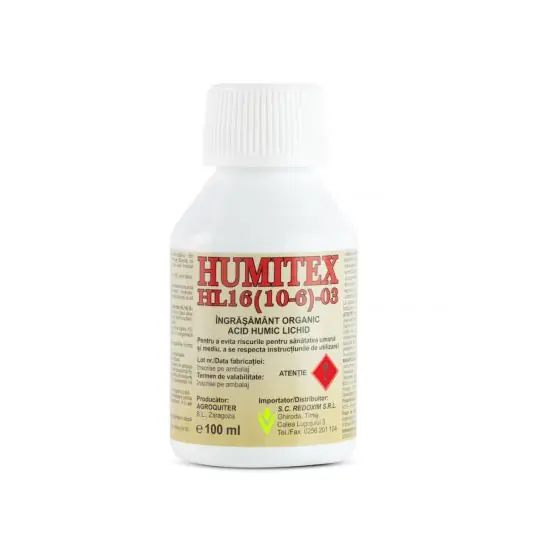 Chilipir Ingrasamant organic Humitex HL 16, 100 ml