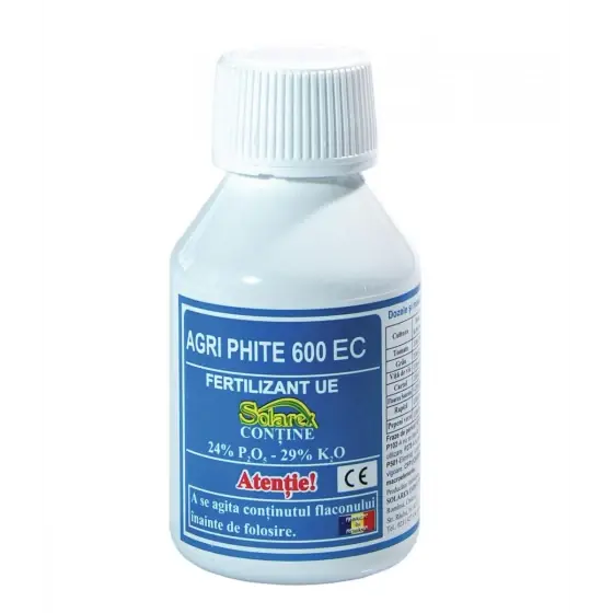 Ingrasamant Agri Phite 600 EC, 100 ml Retur gratuit
