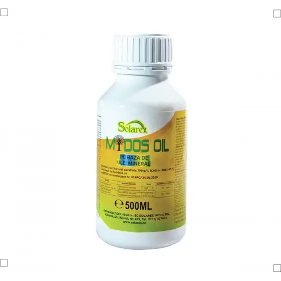 Comandă acum Adjuvant pe baza de ulei vegetal, Midos Oil Adjuvant, 500 ml