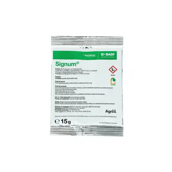 Chilipir Fungicid Signum, 15 g-26,7% boscalid + 6,7% piraclostrobin