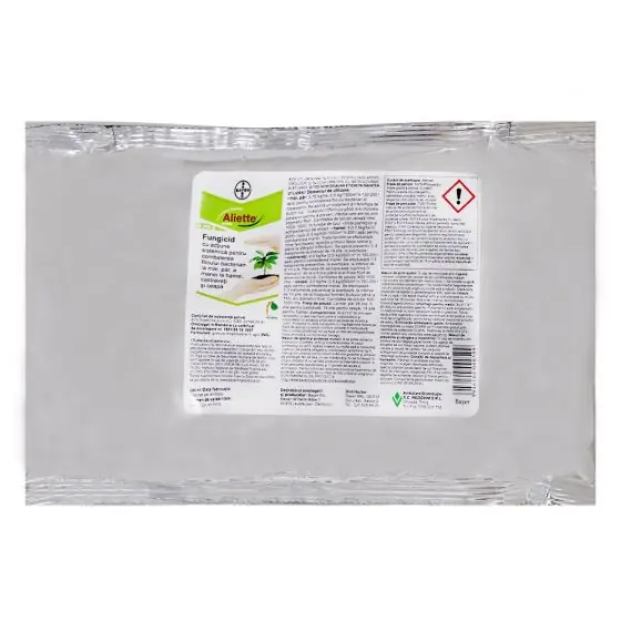 Fungicid sistemic mana, foc bacterian Aliette WG 80, 500 grame Promoție
