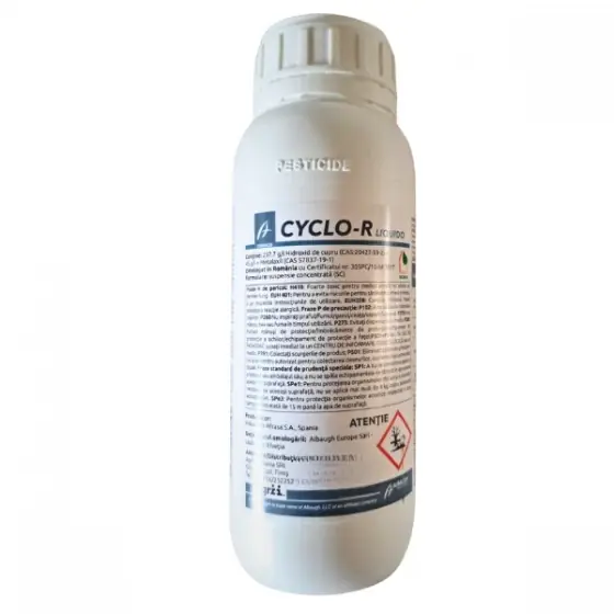 Fungicid complex Cyclo R Liquido, 5 l, tomate, salata, capsuni si vita de vie Ofertă exclusivă