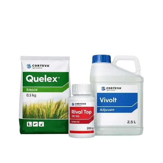 Pachet Quelex Super, erbicidare cereale paioase, 10 ha Chilipir