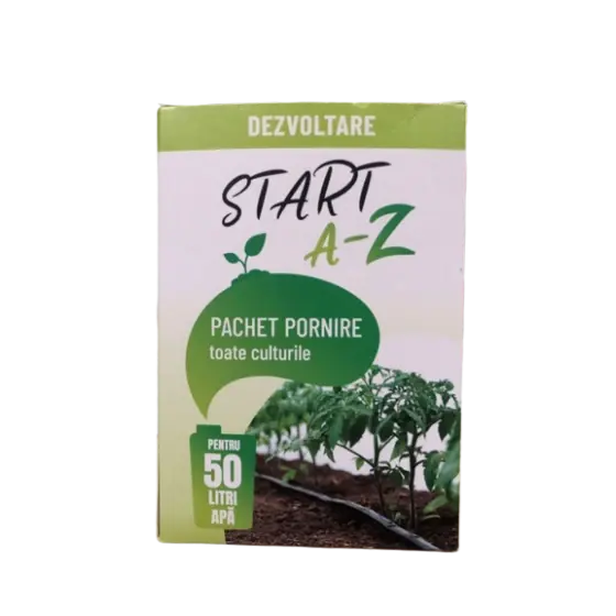 Pachet nutritie plante Start A-Z, 50 l apa Ofertă exclusivă