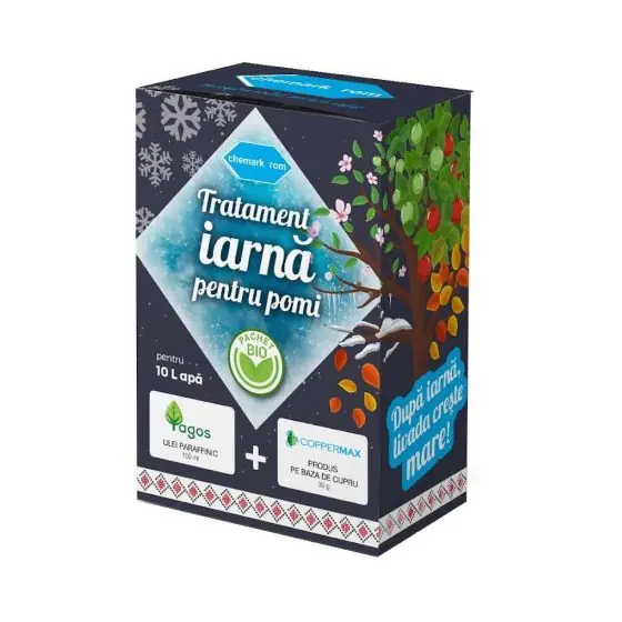 Premium Pachet tratament de iarna si primavara pentru pomi, BIO pentru 10 l apa
