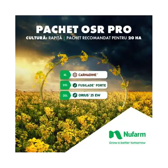 Cumpără acum Pachet complet si eficient impotriva bolilor foliare la rapita, OSR PRO, 20 Ha