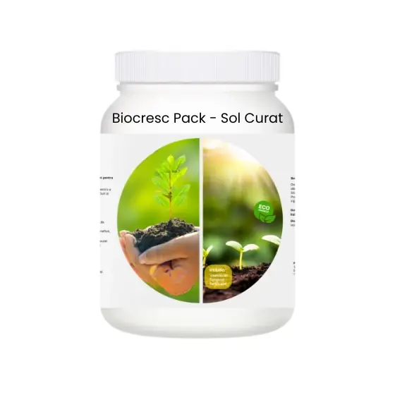 Pachet pentru gradina Biocresc pack Sol Curat, 200 litri de apa Expediere rapidă
