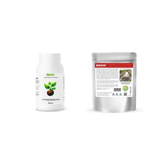 Preț promoțional Pachet sol Sitasol SL 250 ml + Blazon 200 g, BIO, Tomate, Tuta Absoluta