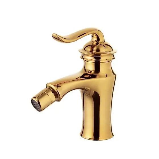 Ofertă limitată Baterie bideu Axys Charm, monocomanda, auriu, 16,3 x 14,1 x 4,7 cm