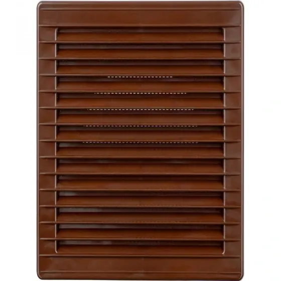 Grilă aerisire KARRO, 140mmx210mm, maro Preț mic
