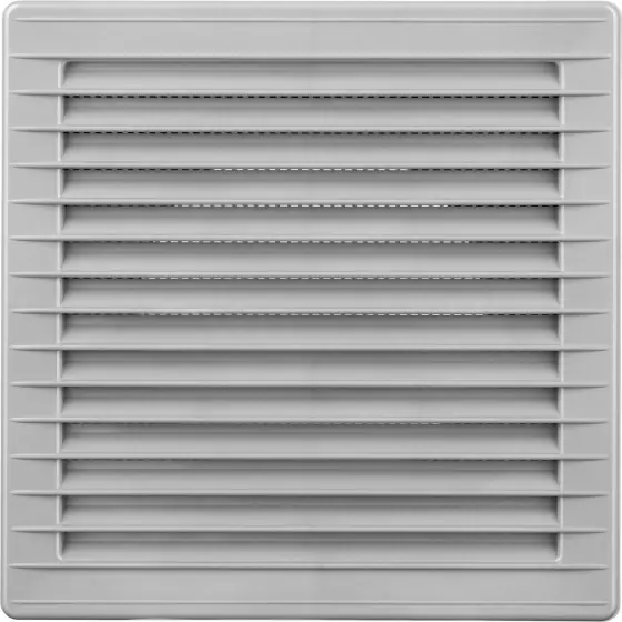 Grilă aerisire KARRO, 170mmx170mm, ø 125, grafit Ultima șansă