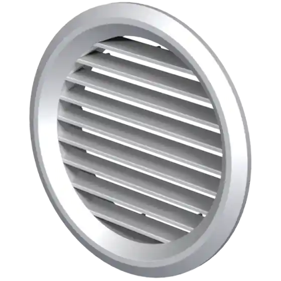 Grila de Ventilatie Rotunda cu Plasa 1111 Retur ușor