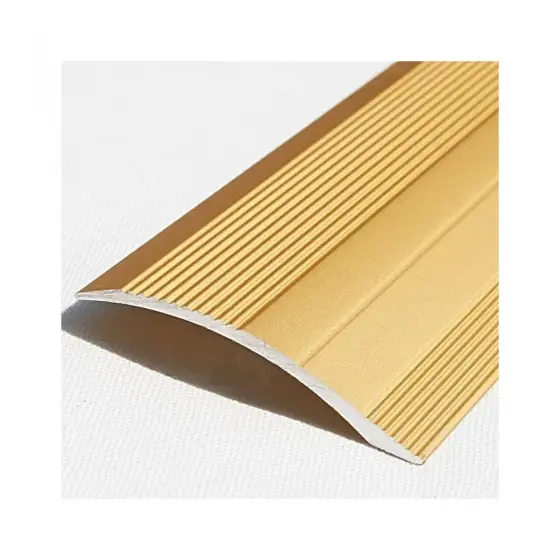 Profil de trecere pentru diferență de nivel TVA25, din aluminiu, Auriu, neperforat, 2,7m Vezi acum