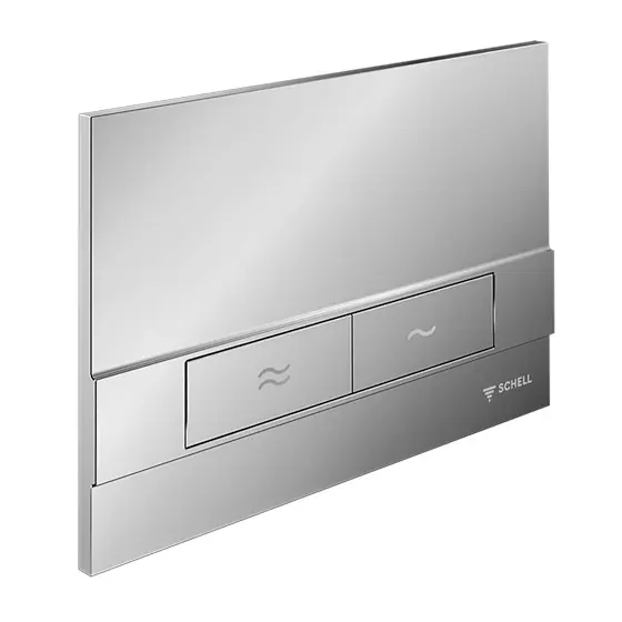 Ofertă specială Placa Actionare Wc Montus Board Alb, Schell