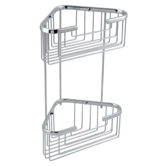 Ofertă exclusivă Raft De Colt Cu 2 Polite Metalia, Ferro