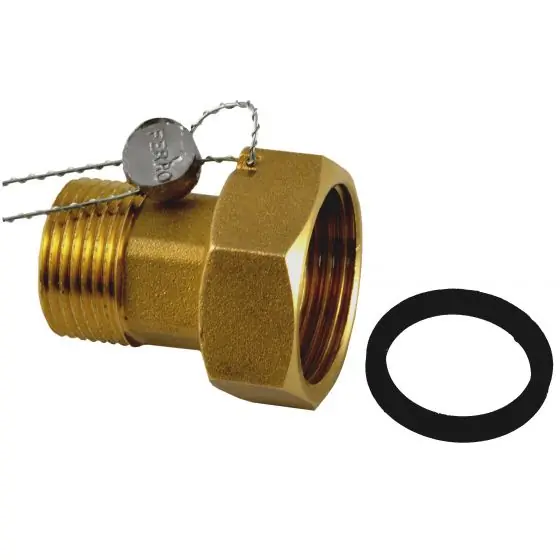 Plată sigură Olandeza Contor Apa 3/4" - 2 Buc, Ferro