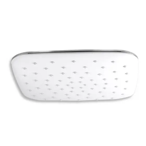 Cumpără online Cap Dus Fix 250X250Mm Alb Crom, Ferro