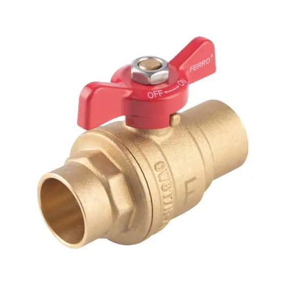 Robinet Bila Pt.Cupru 15 Fluture Pn16, Ferro F-Power Disponibil imediat
