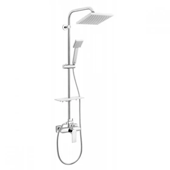 Preț redus Set 2In1 Square Baterie Perete Si Set Bara Dus, Ferro