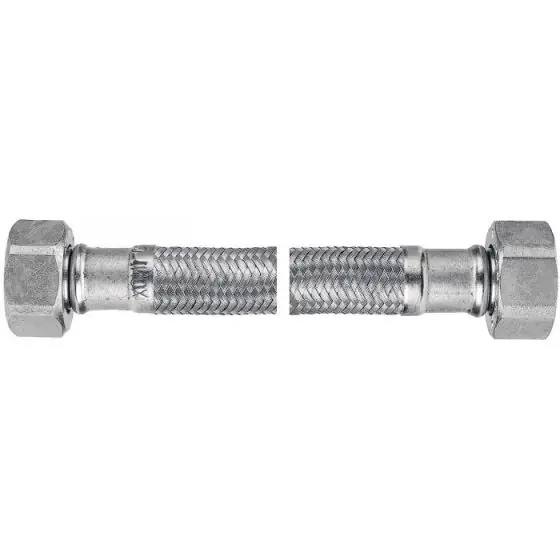 Noutate Racord Flexibil Apa 1/2"-1/2" 80Cm I-I, Ferro