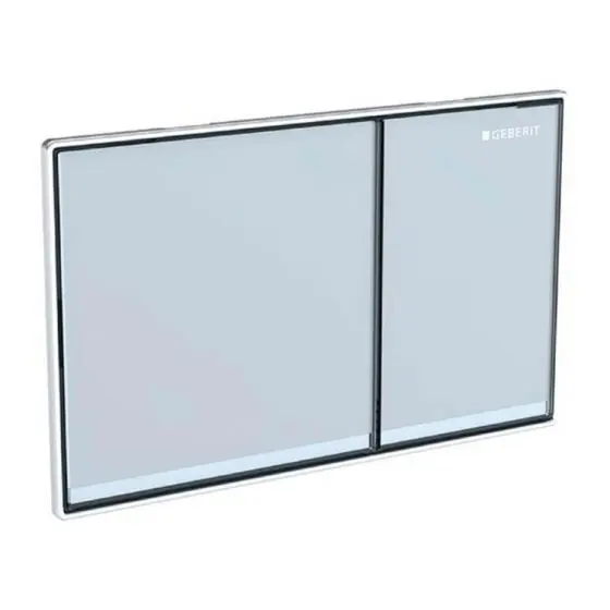 Chilipir Placa Act.Wc Sigma70 Dual Flush Alb, Geberit