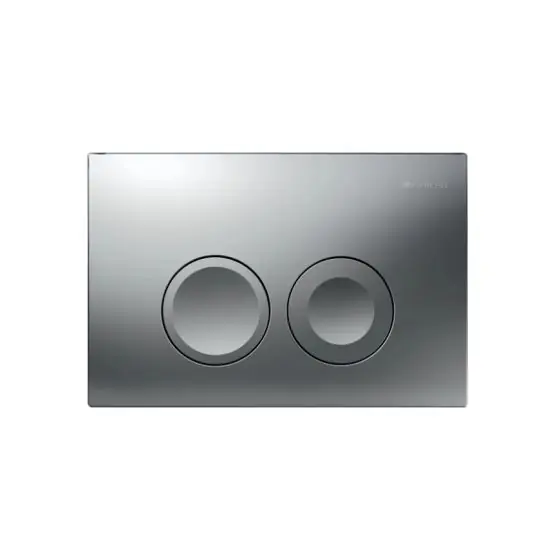 Reducere extra Placa Act.Wc Delta21 Dual Flush Cromat Mat, Geberit