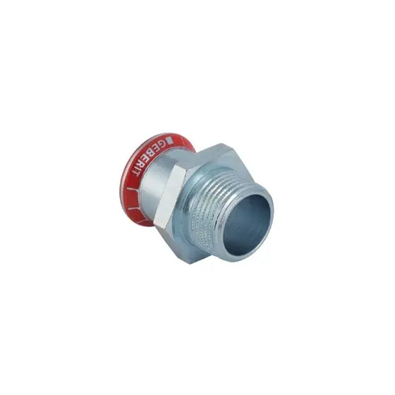 Ofertă limitată Adaptor Mapress Otel Carbon D=54Mm 1 1/2" Ext, Geberit