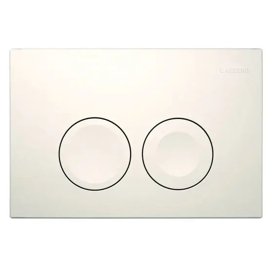 Placa Act.Wc Delta25 Dual Flush Alb Alpin, Geberit Premium