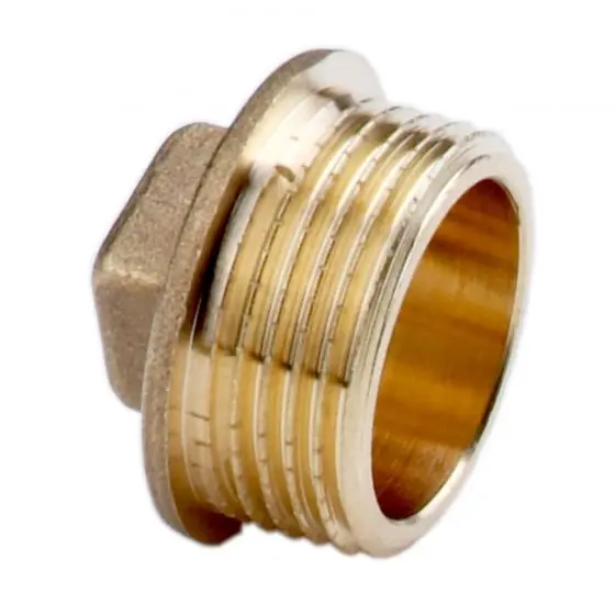 Retur ușor Dop Alama 6/4" Ext, Ferro