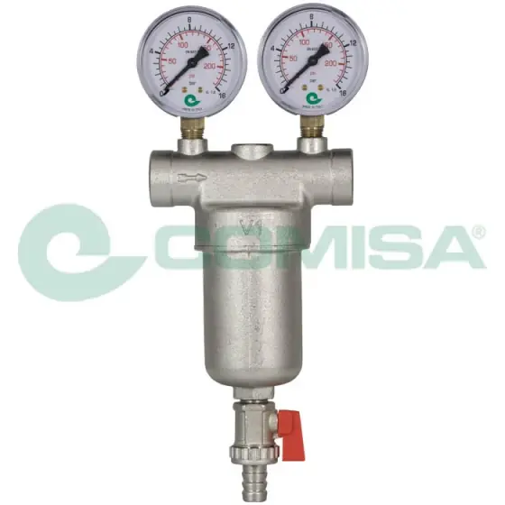 Ultima șansă Filtru Apa Cu Autopurjare Si 2 Manometre 3/4", Comisa
