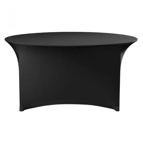 Mai ieftin Husa masa, rotunda, HENDI, 810996, Negru, #1500x(H)760mm