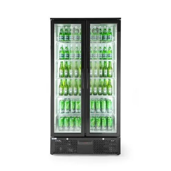 Vitrina frigorifica cu doua usi, Arktic, 477 L, 220-240V/365W, 900x530x(H)1820mm Premium
