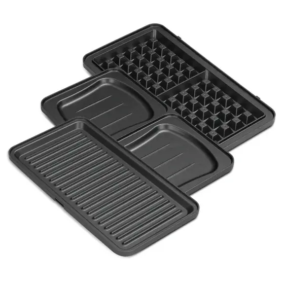 Aparat 3 în 1 pentru sandvișuri cu plăci detașabile, rose gold - BH/9453 Ofertă specială