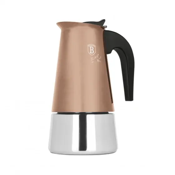 Ieftin Cafetieră, 6 cești, rose gold - BH/8908
