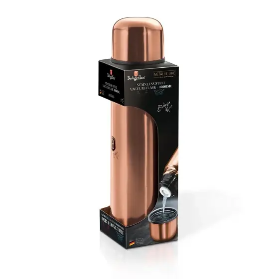 Plată sigură Termos, 1,0L, rose gold - BH/7605