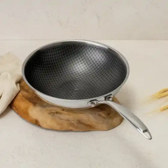 Wok, 28 cm, Colecția Eternal - BH/8507N Cumpărături sigure