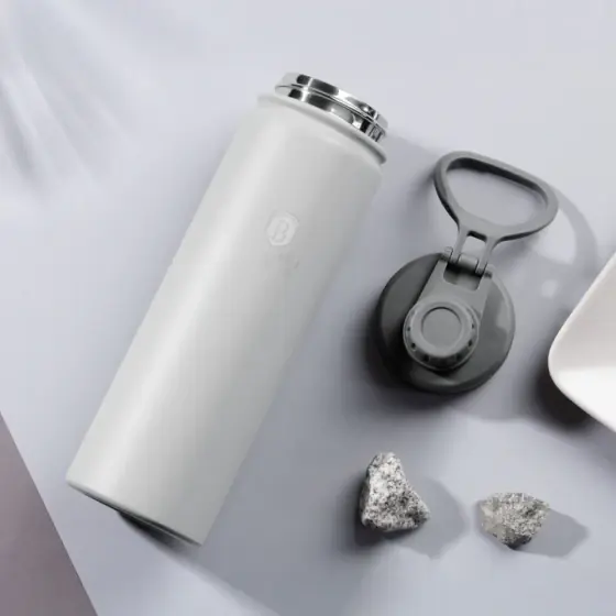 Termos sport, 540 ml, gri mat - BH/7814 Cel mai bun preț