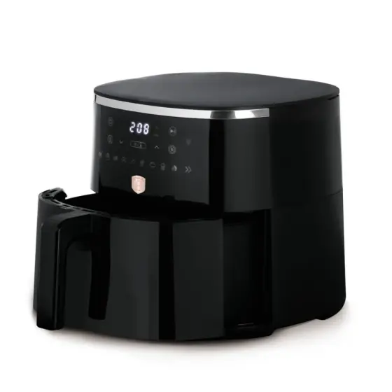 Reducere extra Friteuză cu aer, 6,15 L, fereastră vizibilă, negru-rose gold - LP-BH-237