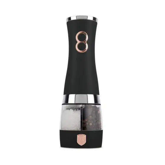 Râșniță electrică 2 în 1 pentru piper și sare, negru - rose gold - BH/9648 Reducere specială