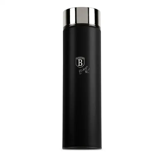 Termos cu afișaj LED al temperaturii, 0,5L, negru mat - BH/9681A Noutate