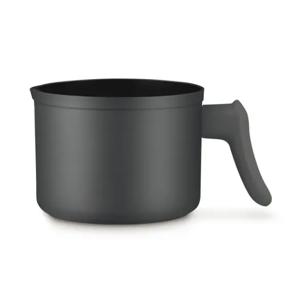 Cratiță pentru lapte, 2 L, antiaderentă, antracit mat - BH/8444 Reducere specială