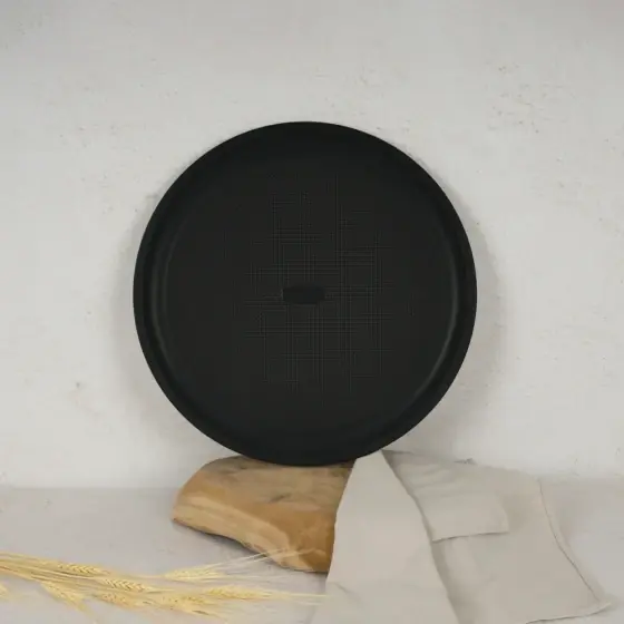 Ofertă exclusivă Tavă pentru pizza, 36 cm, albastru mat - BH/8700