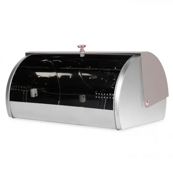 Cutie pentru pâine cu set de 3 recipiente, taupe mat - BH/6834 Ultima șansă