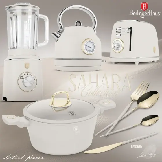 Tavă de friptură, 30 cm, fontă, crem - BH/6529 Calitate înaltă
